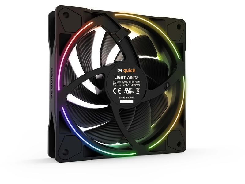 be quiet! PC-Lüfter Light Wings high-speed 120 mm