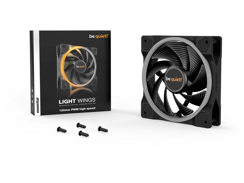 be quiet! PC-Lüfter Light Wings high-speed 120 mm