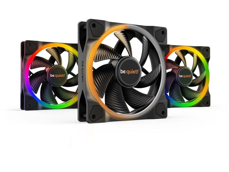 be quiet! PC-Lüfter Light Wings 120 mm 3er Pack