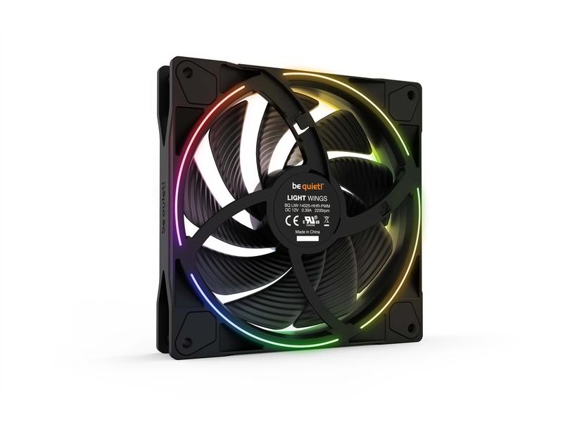 be quiet! PC-Lüfter Light Wings high-speed 140 mm 3er Pack