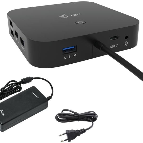 i-tec Dockingstation USB-C HDMI DP Dual PD 100W + UC 112 W