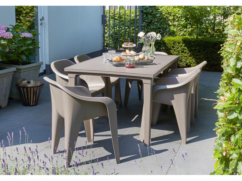 AlliBERT Tisch Futura, Braun