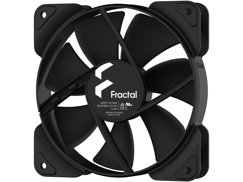 Fractal Design PC-Lüfter Aspect 12 PWM Schwarz