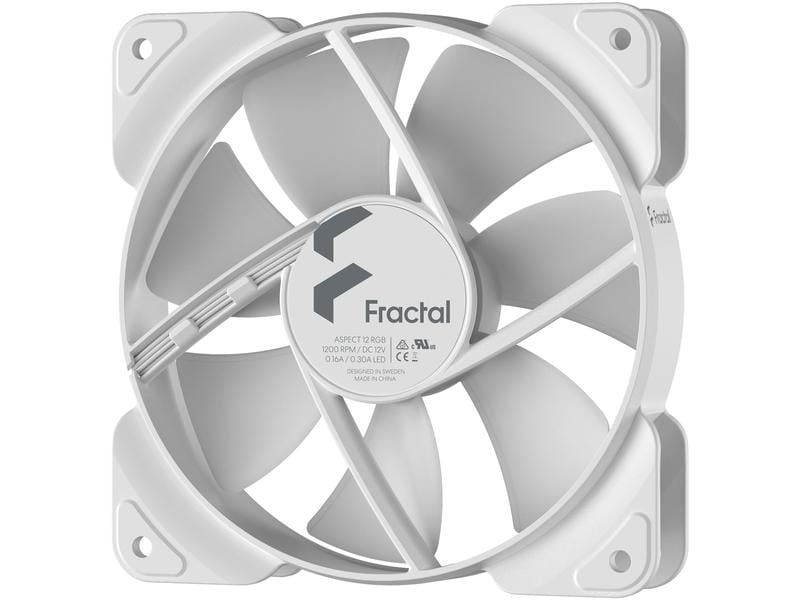 Fractal Design PC-Lüfter Aspect 12 RGB Weiss
