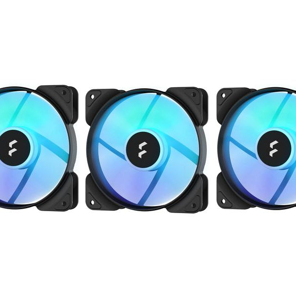 Fractal Design PC-Lüfter Aspect 12 RGB PWM Schwarz 3 Stück