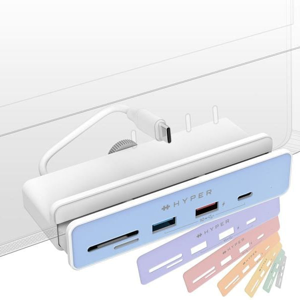 HYPER Dockingstation 6-in-1 USB-C Hub für iMac 24