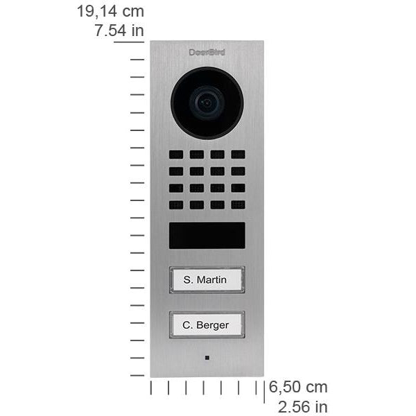 Doorbird IP Türstation D1102V Aufputz