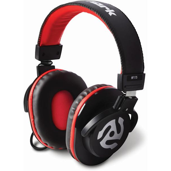 Numark Over-Ear-Kopfhörer HF-175 Rot; Schwarz