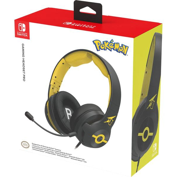 Hori Headset Pikachu – Cool Schwarz