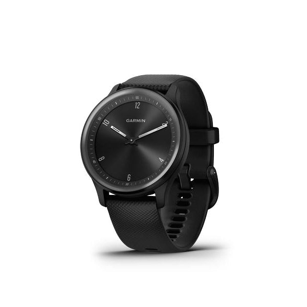 GARMIN Sportuhr Vivomove Sport Schwarz/Grau