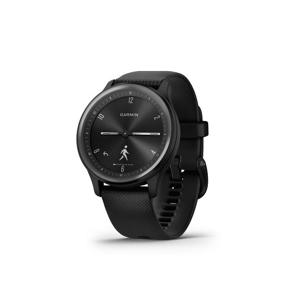 GARMIN Sportuhr Vivomove Sport Schwarz/Grau