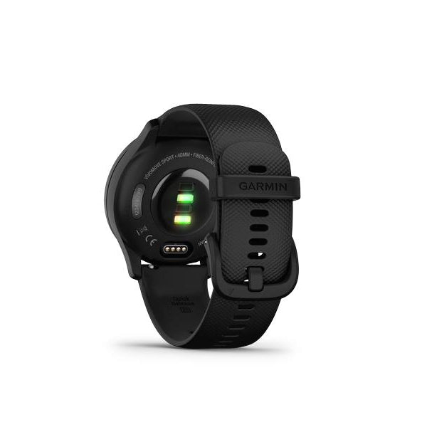 GARMIN Sportuhr Vivomove Sport Schwarz/Grau