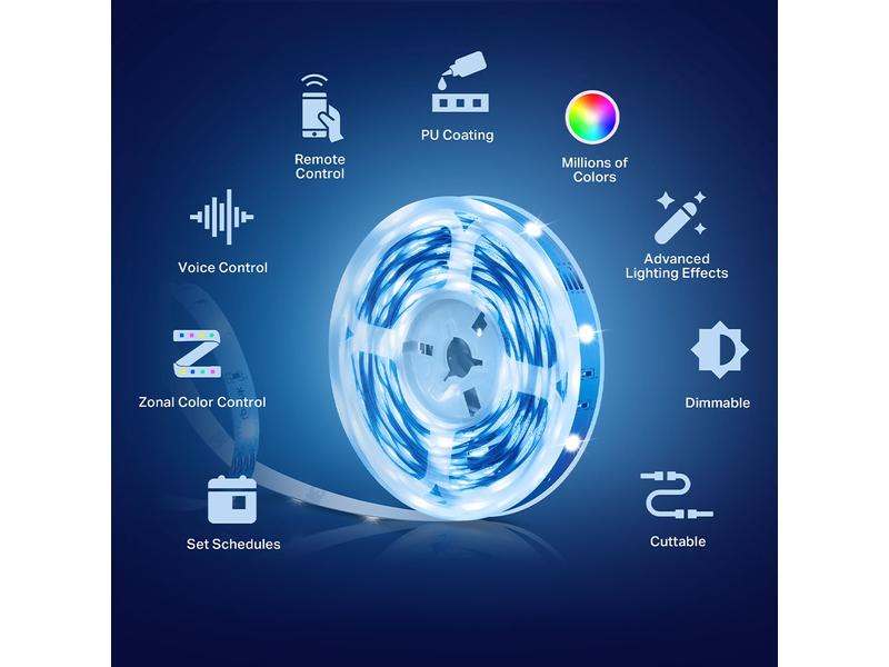 TP-Link Smart RGB-WLAN Lichtstreifen