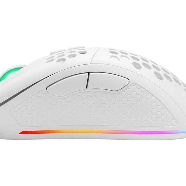 DELTACO Gaming-Maus WM80 RGB Weiss