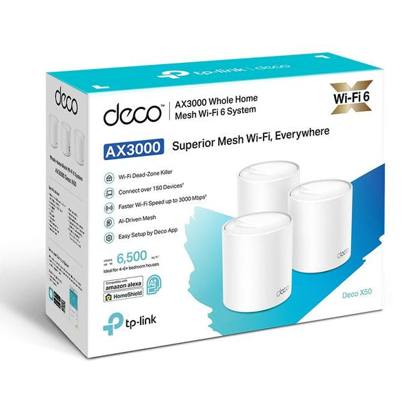 TP-Link Mesh-System Deco X50 3er Set