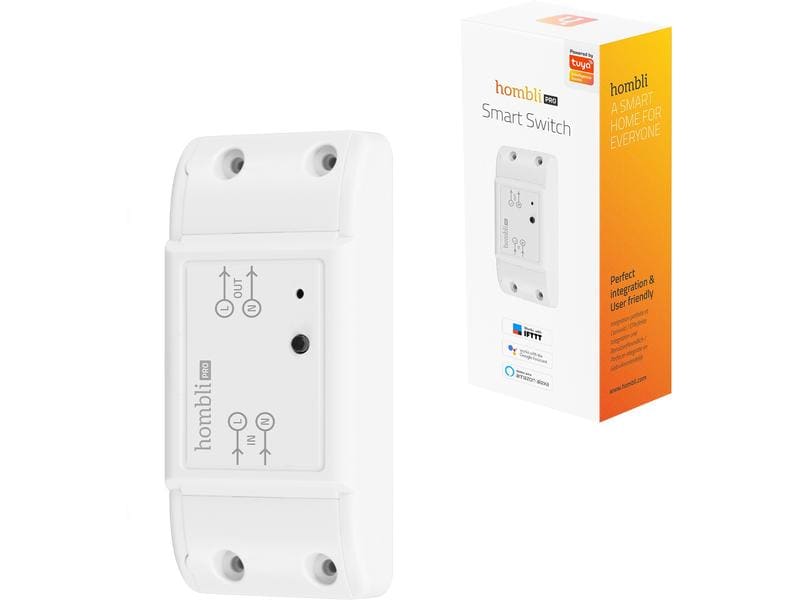 hombli WLAN-Schaltaktor Smart Switch, Weiss