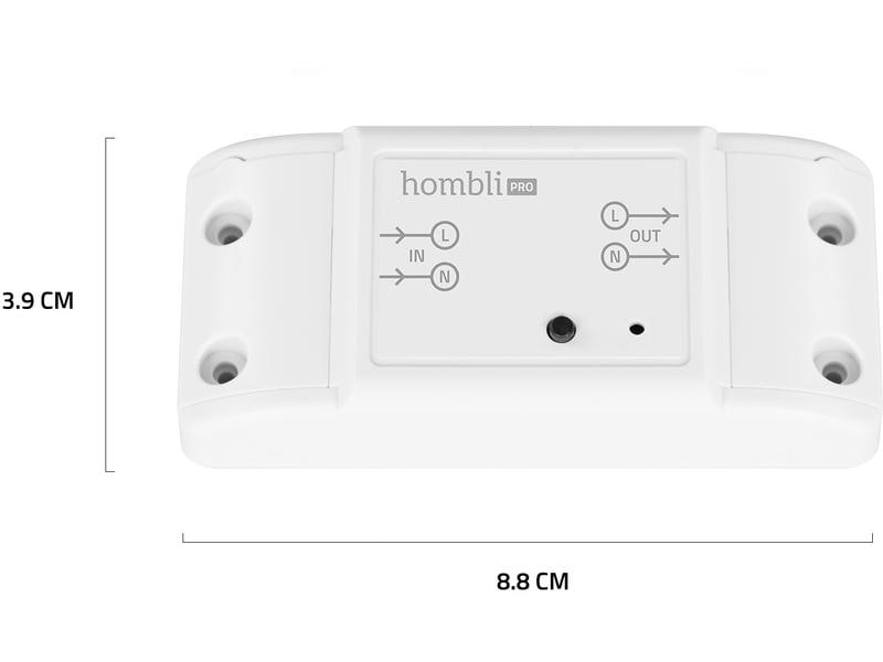 hombli WLAN-Schaltaktor Smart Switch, Weiss
