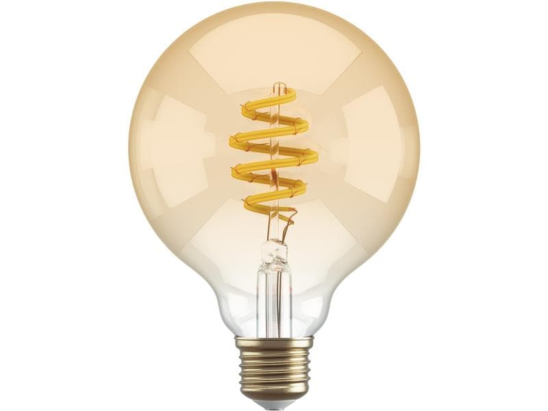 Hombli Smart Bulb Amber, Filament, 5.5W, E27, G95, klar