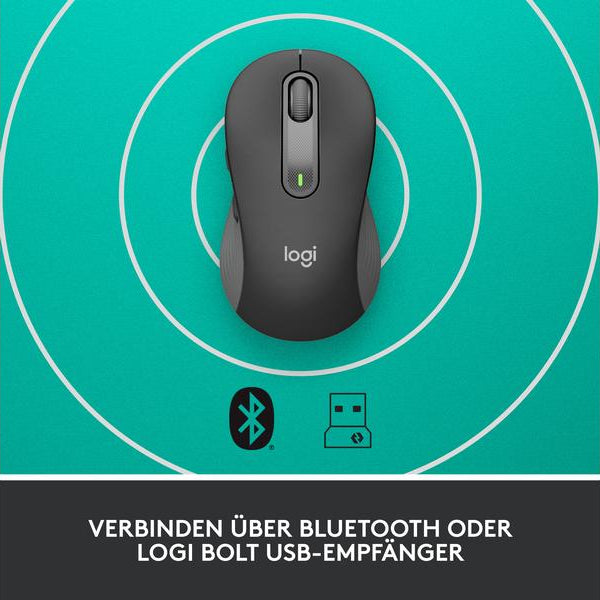 Logitech Maus Signature M650 Graphite