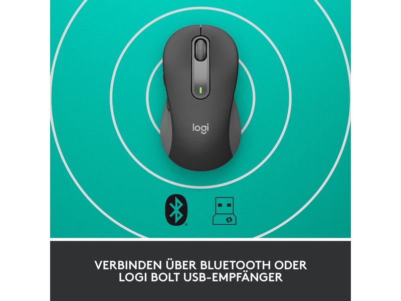 Logitech Maus Signature M650 Graphite