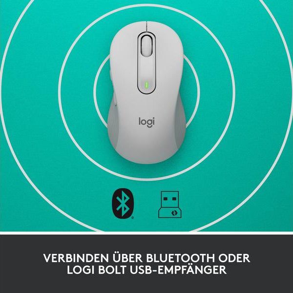 Logitech Maus Signature M650 Weiss