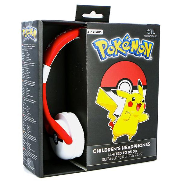 OTL On-Ear-Kopfhörer Pokemon Pokeball Rot