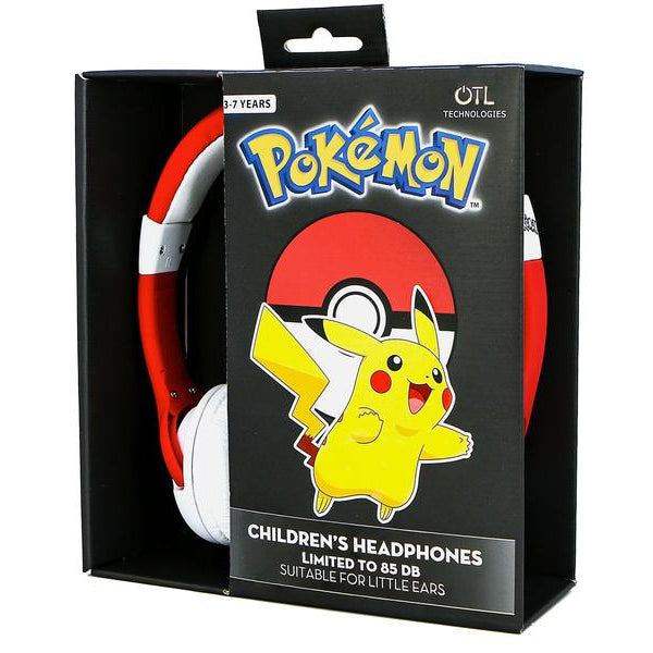 OTL On-Ear-Kopfhörer Pokemon Pokeball Rot