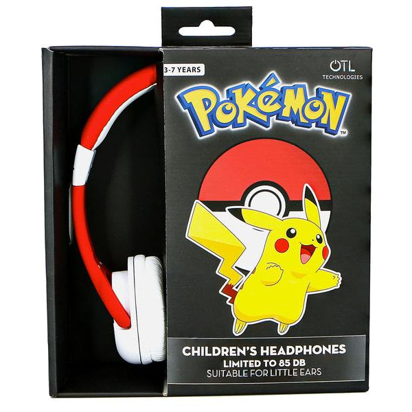 OTL On-Ear-Kopfhörer Pokemon Pokeball Rot