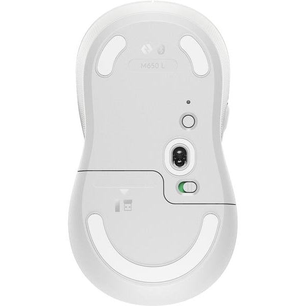 Logitech Maus Signature M650 L Weiss