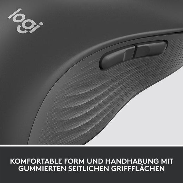 Logitech Maus Signature M650 L left Graphite
