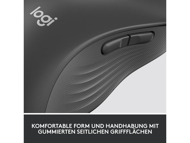 Logitech Maus Signature M650 L left Graphite