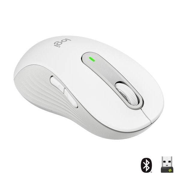 Logitech Maus Signature M650 L left Weiss