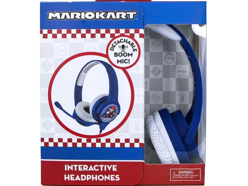 OTL On-Ear-Kopfhörer Mariokart Study Blau