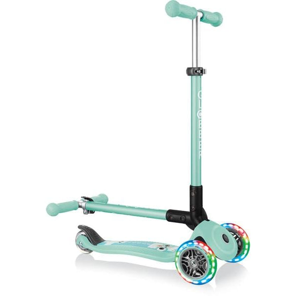 GLOBBER Scooter Primo Foldable Fantasy Lights Mint
