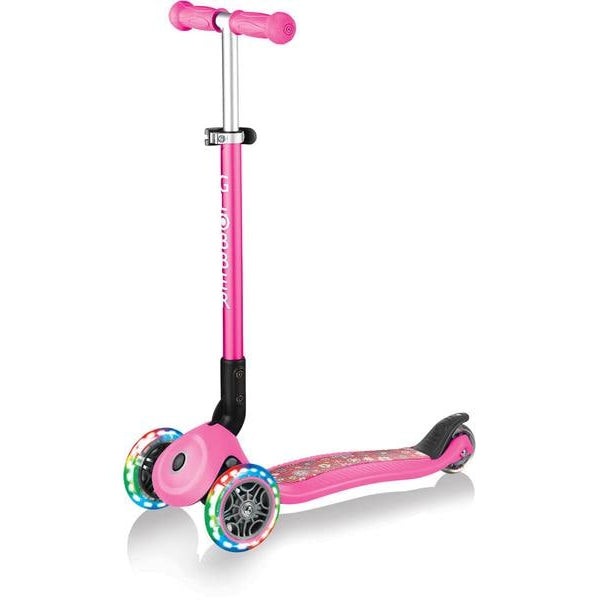 GLOBBER Scooter Primo Foldable Fantasy Lights Pink