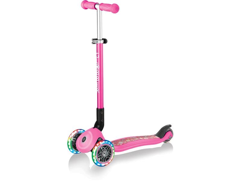 GLOBBER Scooter Primo Foldable Fantasy Lights Pink