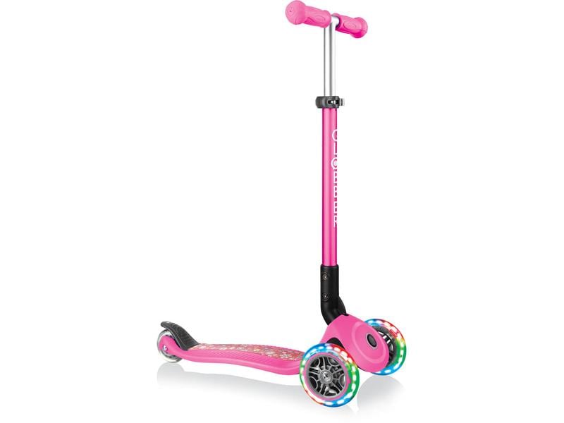 GLOBBER Scooter Primo Foldable Fantasy Lights Pink