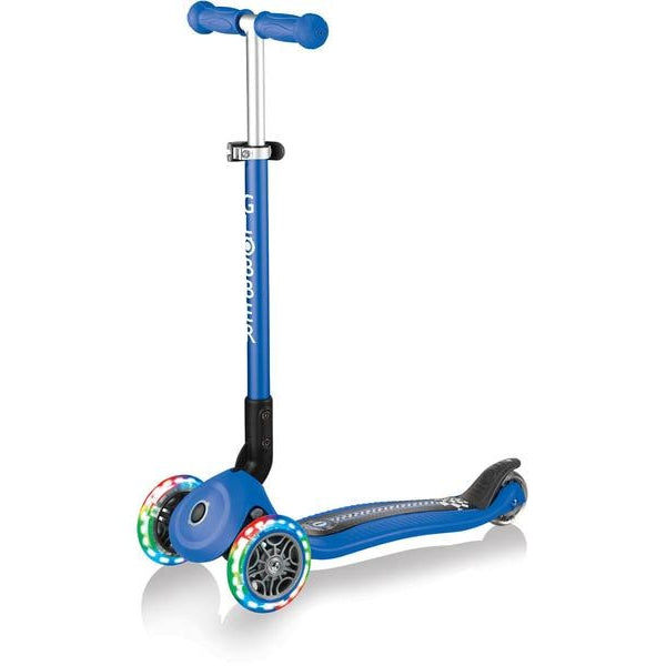 GLOBBER Scooter Primo Foldable Fantasy Lights Blau