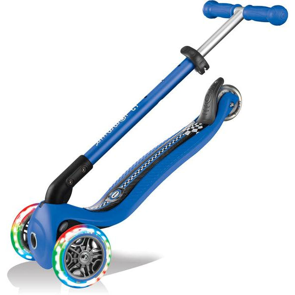 GLOBBER Scooter Primo Foldable Fantasy Lights Blau