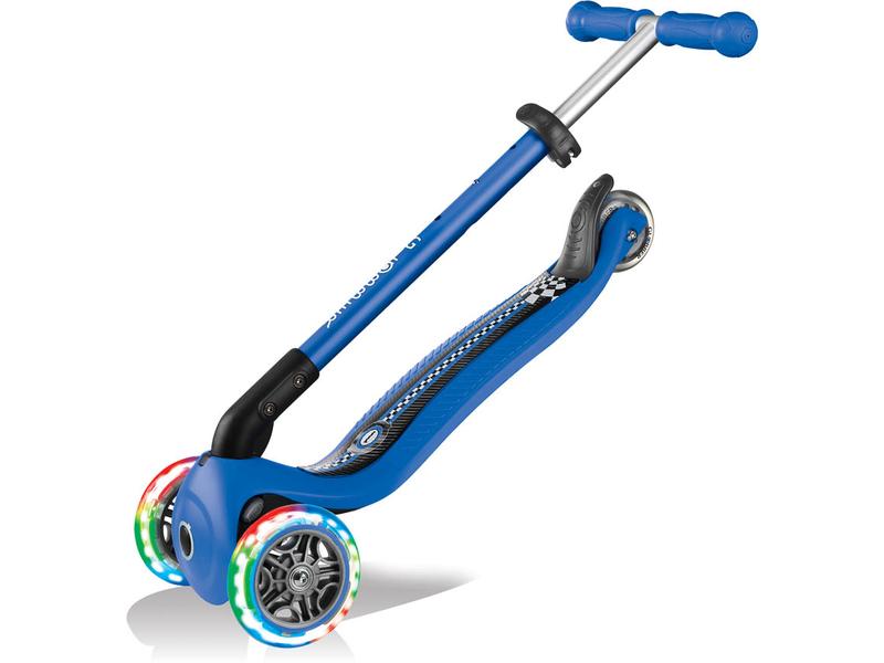 GLOBBER Scooter Primo Foldable Fantasy Lights Blau