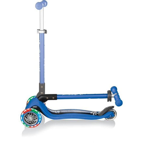 GLOBBER Scooter Primo Foldable Fantasy Lights Blau