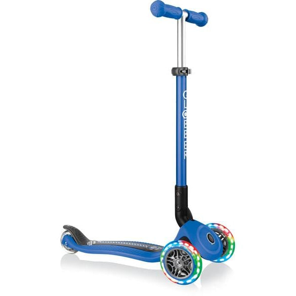 GLOBBER Scooter Primo Foldable Fantasy Lights Blau