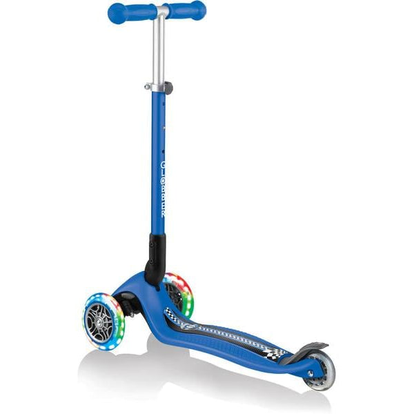 GLOBBER Scooter Primo Foldable Fantasy Lights Blau