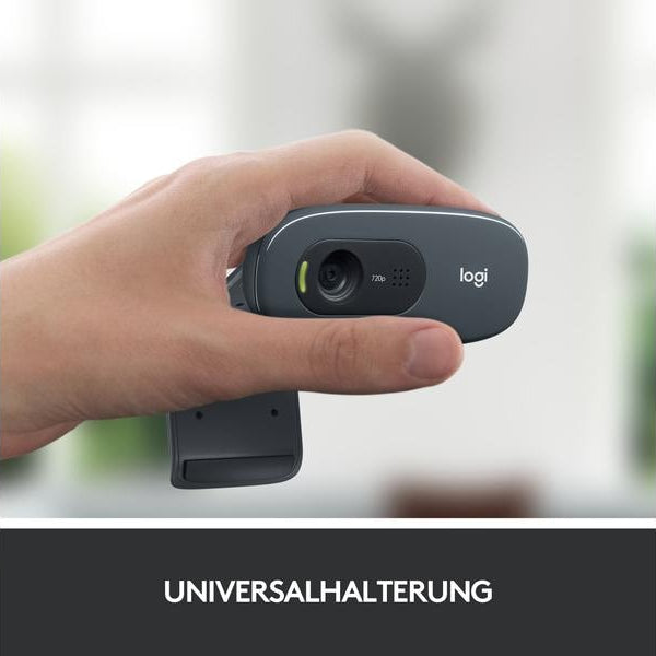 Logitech Webcam HD C270 HD 720p, Belichtungskorrektur