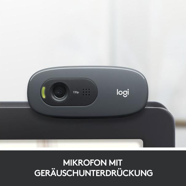 Logitech Webcam HD C270 HD 720p, Belichtungskorrektur
