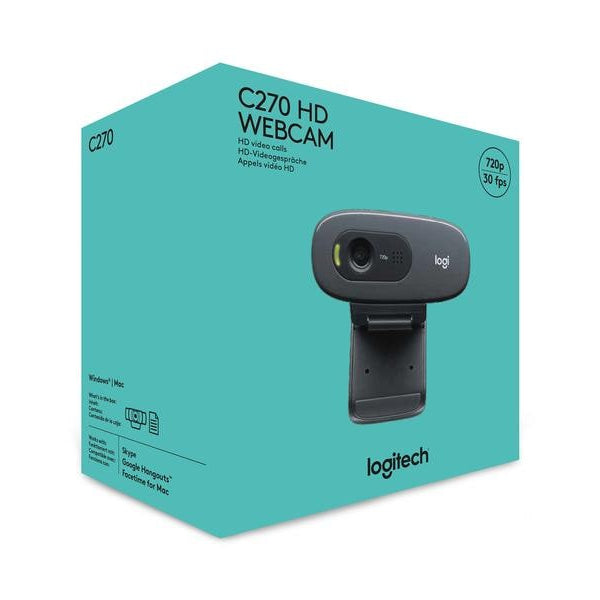 Logitech Webcam HD C270 HD 720p, Belichtungskorrektur