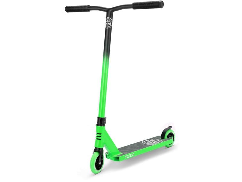 Motion Scooter Freestyle, Urban Pro, Schwarz / Grün