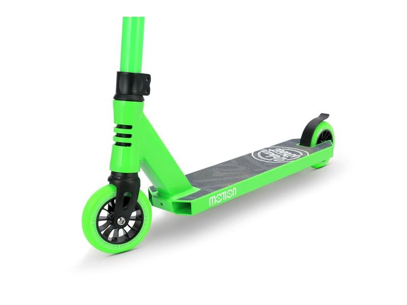Motion Scooter Freestyle, Urban Pro, Schwarz / Grün