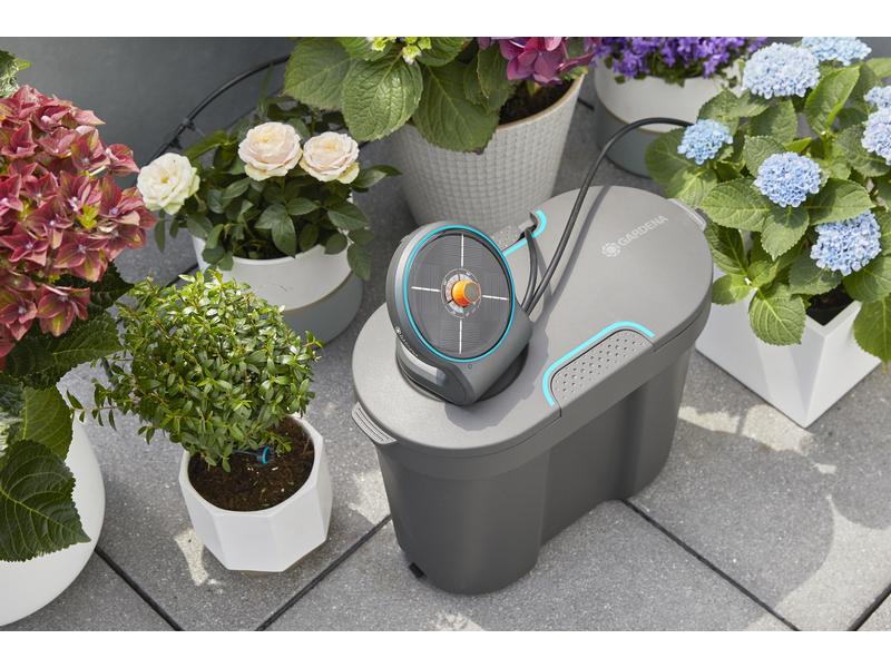 GARDENA Bewässerungs-Set AquaBloom mit Wasserbehälter