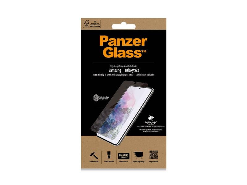 Panzerglass Displayschutz Case Friendly Fingerprint Galaxy S22